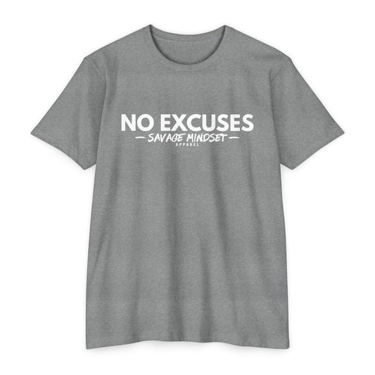 No Excuses – White Graphic