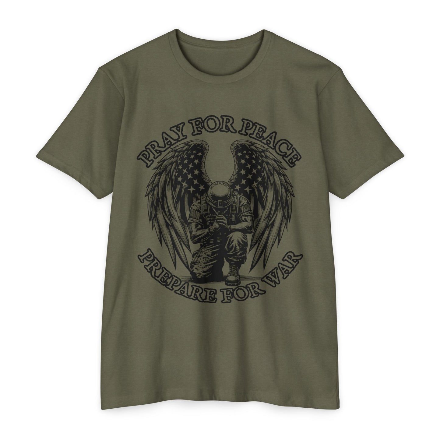 Pray for Peace — Prepare for War Patriot Tee