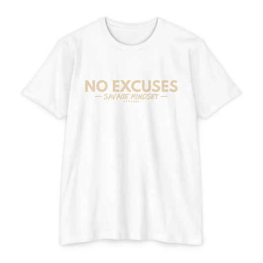 No Excuses – Cream Graphic