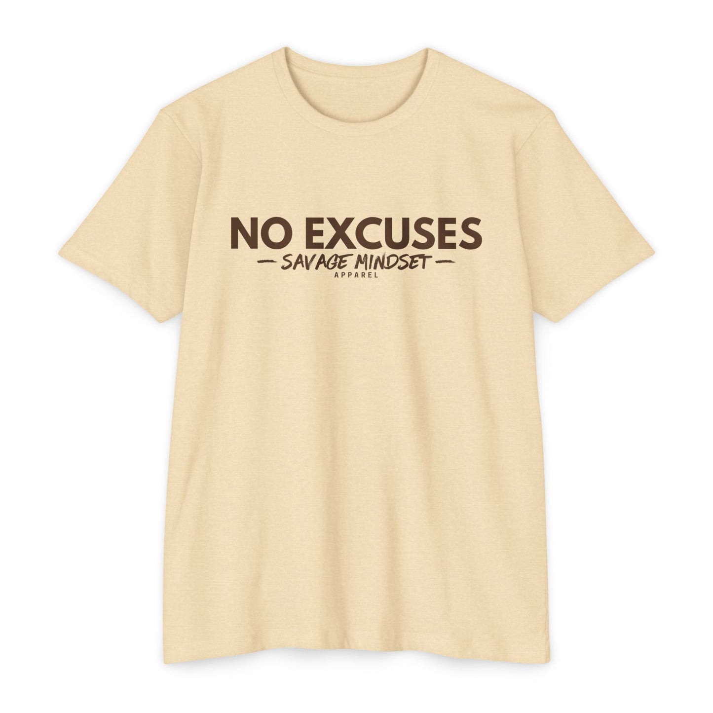 No Excuses – Brown Graphic