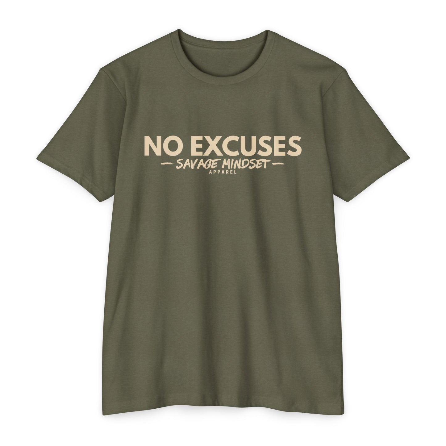 No Excuses – Cream Graphic