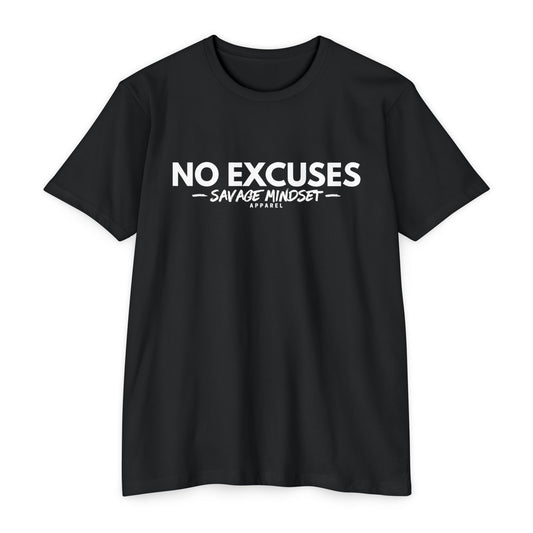 No Excuses – White Graphic