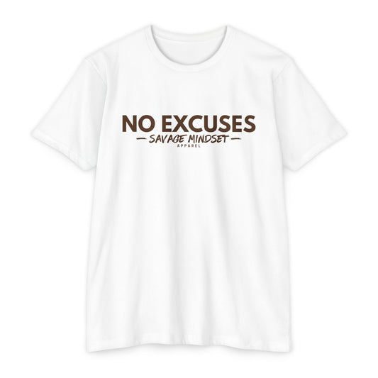 No Excuses – Brown Graphic