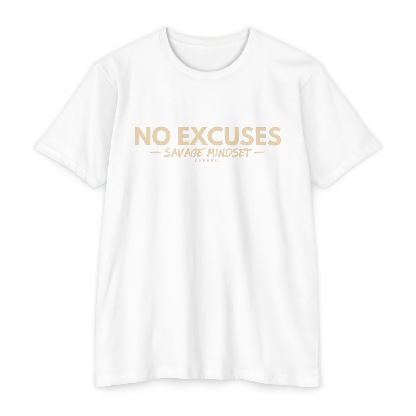 No Excuses – Cream Graphic