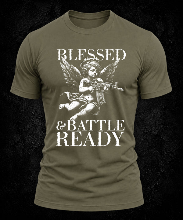 Blessed & Battle Ready | Men's Tee