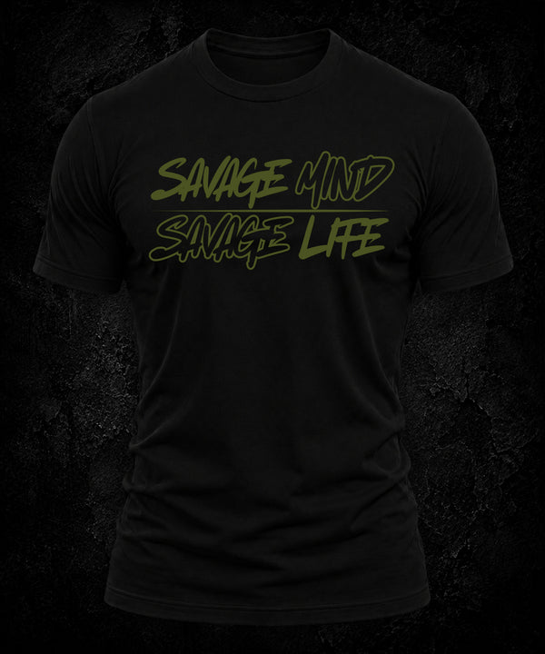 Savage Mind Savage Life | Men's Tee