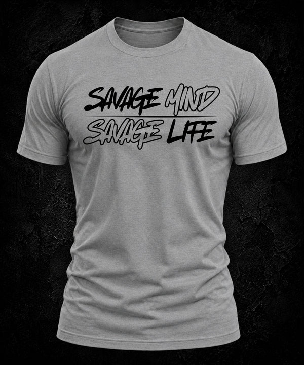 Savage Mind Savage Life | Men's Tee