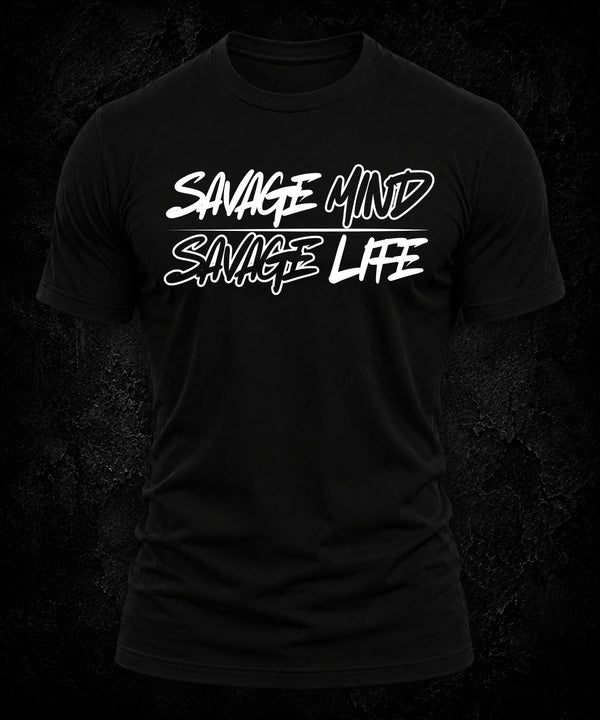 Savage Mind Savage Life | Men's Tee