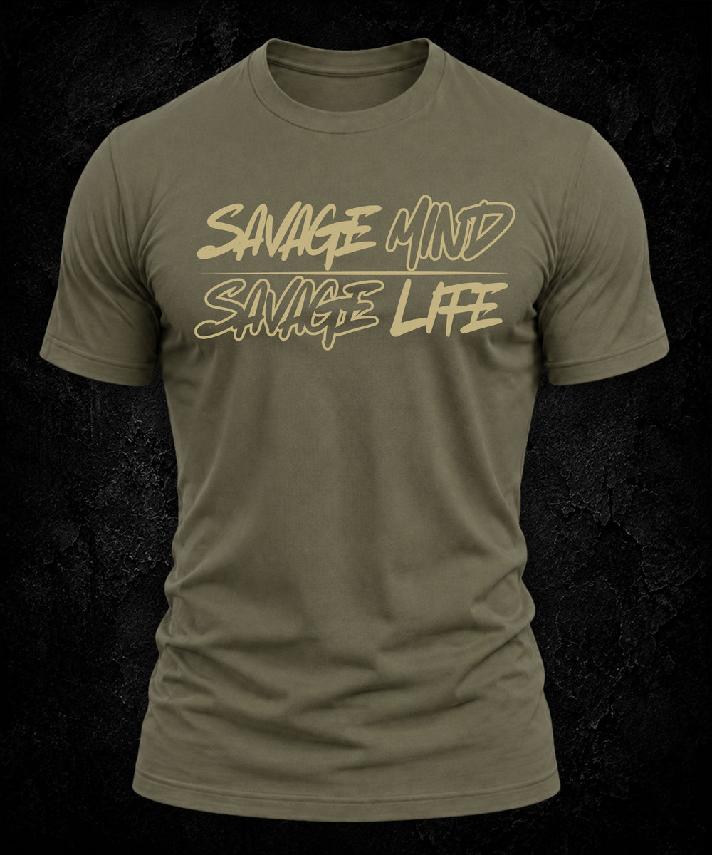 Savage Mind Savage Life | Men's Tee