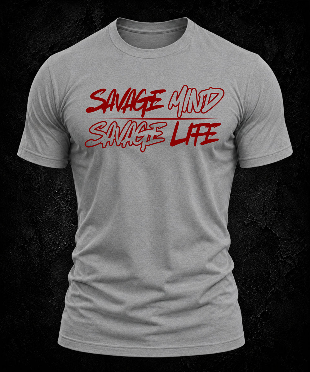 Savage Mind Savage Life | Men's Tee