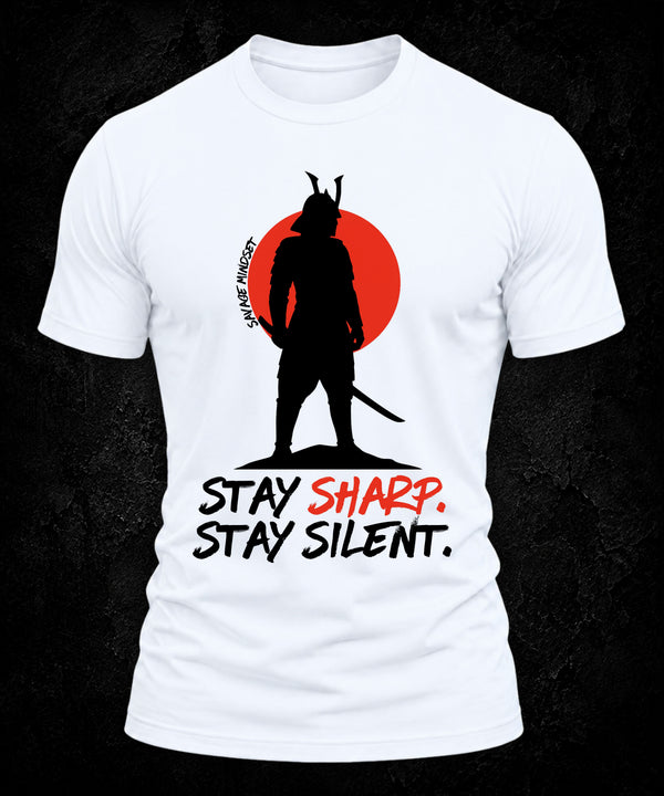 Stay Sharp Stay Silent | Men's Tee