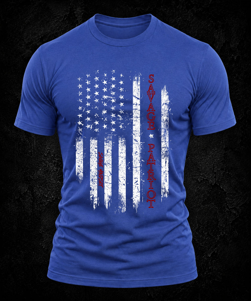 Savage Patriot Flag | Men's Tee
