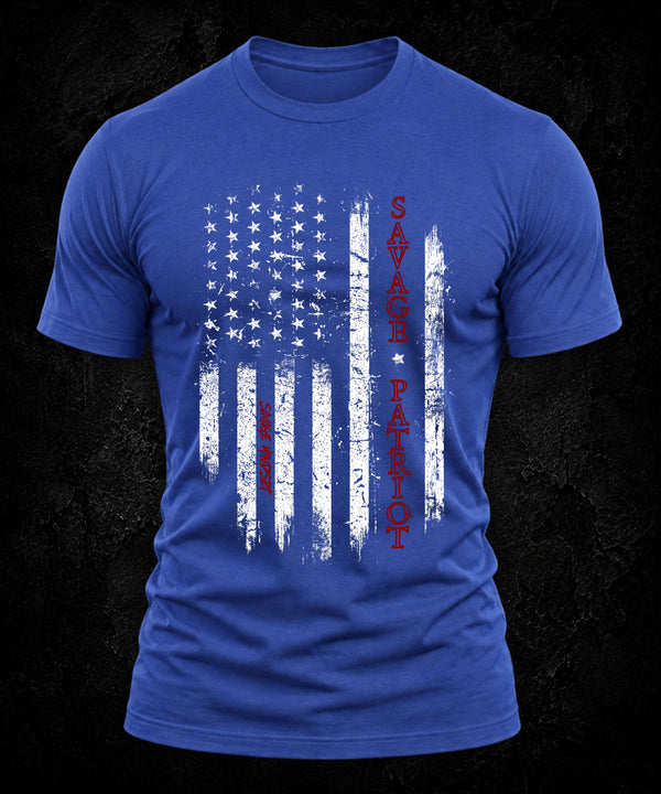 Savage Patriot Flag | Men's Tee