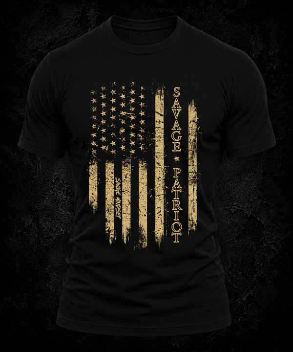Savage Patriot Flag | Men's Tee