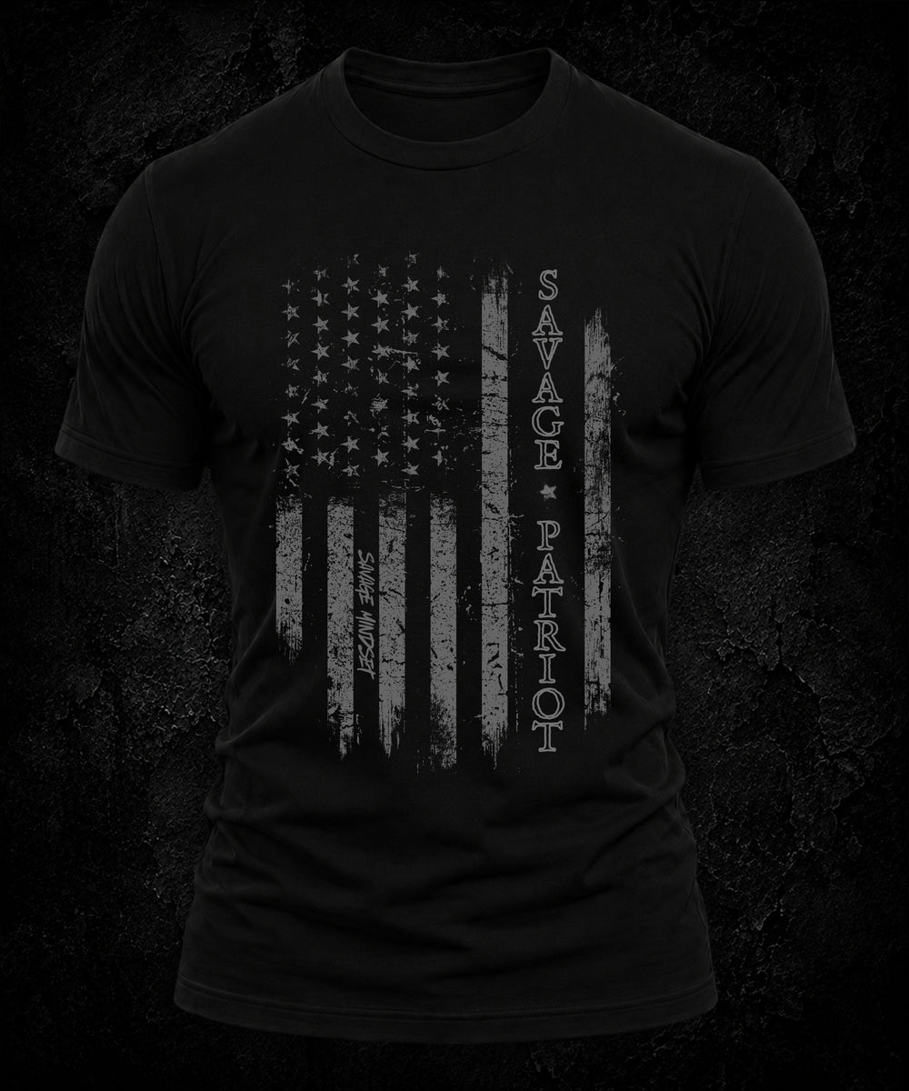 Savage Patriot Flag | Men's Tee