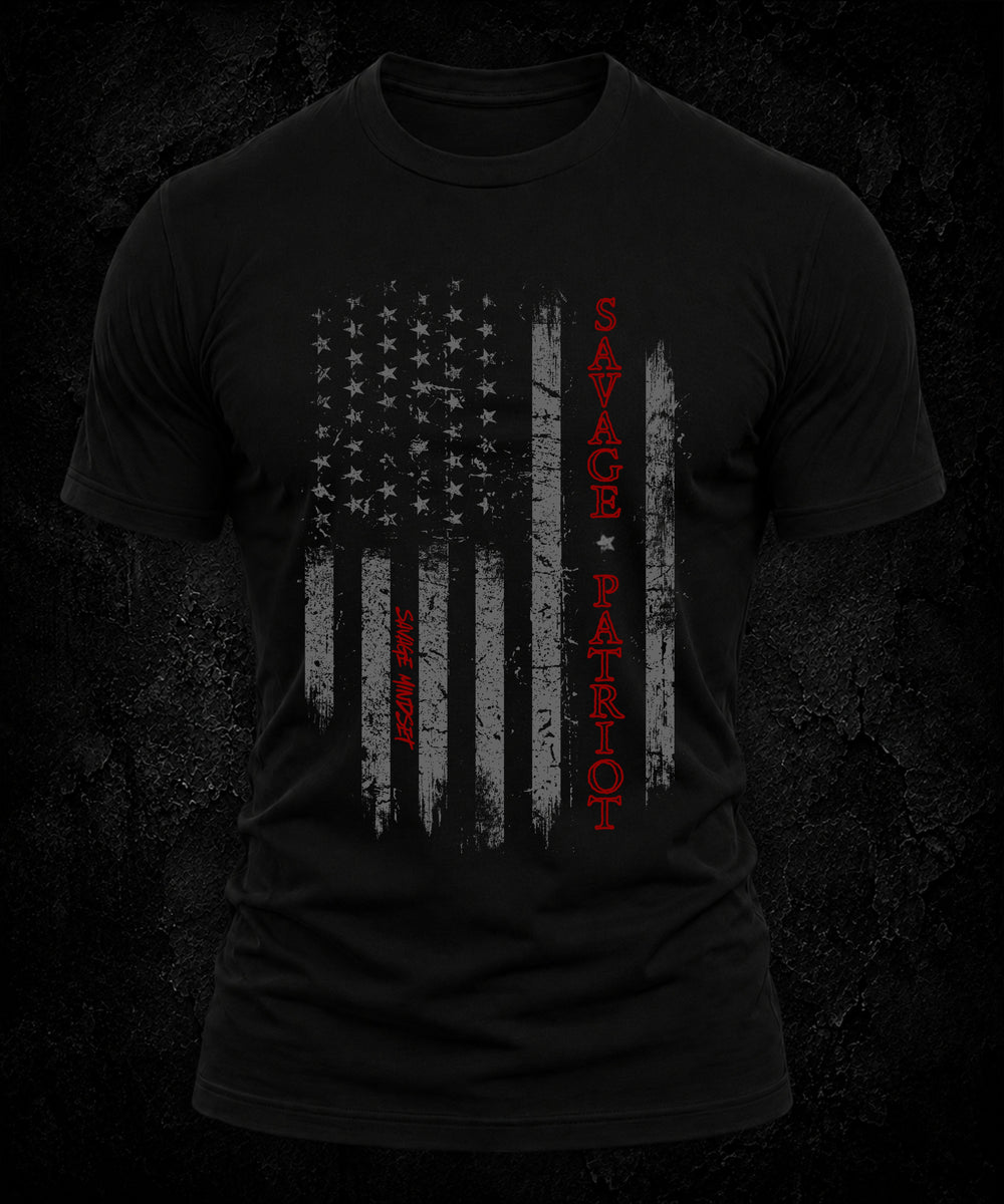 Savage Patriot Flag | Men's Tee