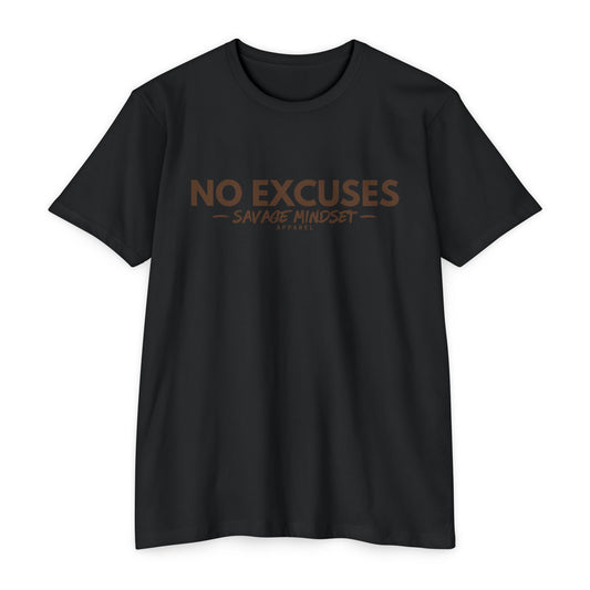No Excuses – Brown Graphic