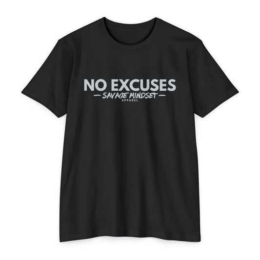 No Excuses – Gray Graphic