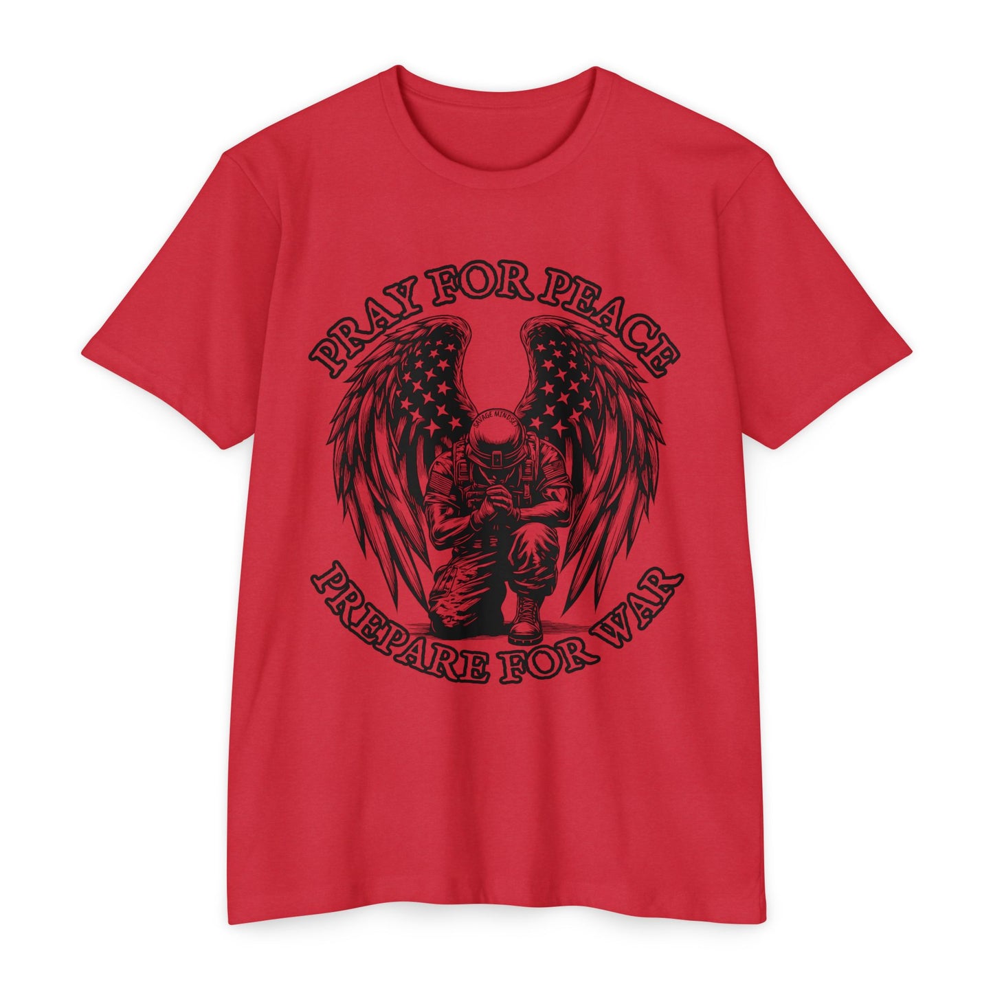 Pray for Peace — Prepare for War Patriot Tee