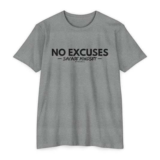 No Excuses – Black Graphic