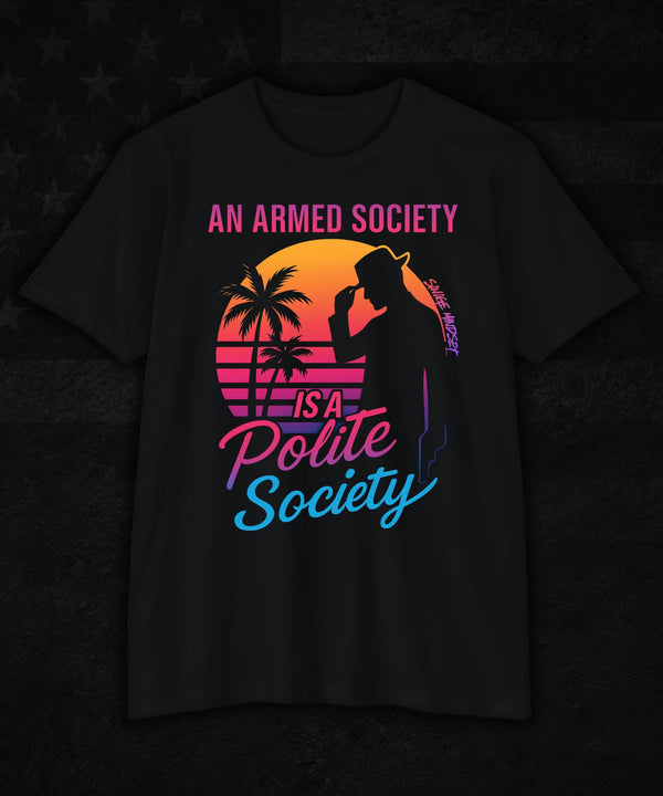 An Armed Society Is a Polite Society | Men's Tee