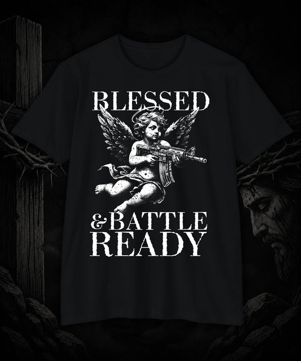 Blessed & Battle Ready | Men's Tee