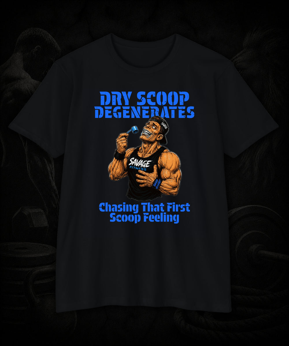 Dry Scoop Degenerates: Chasing That First Scoop Feeling | Men's Tee