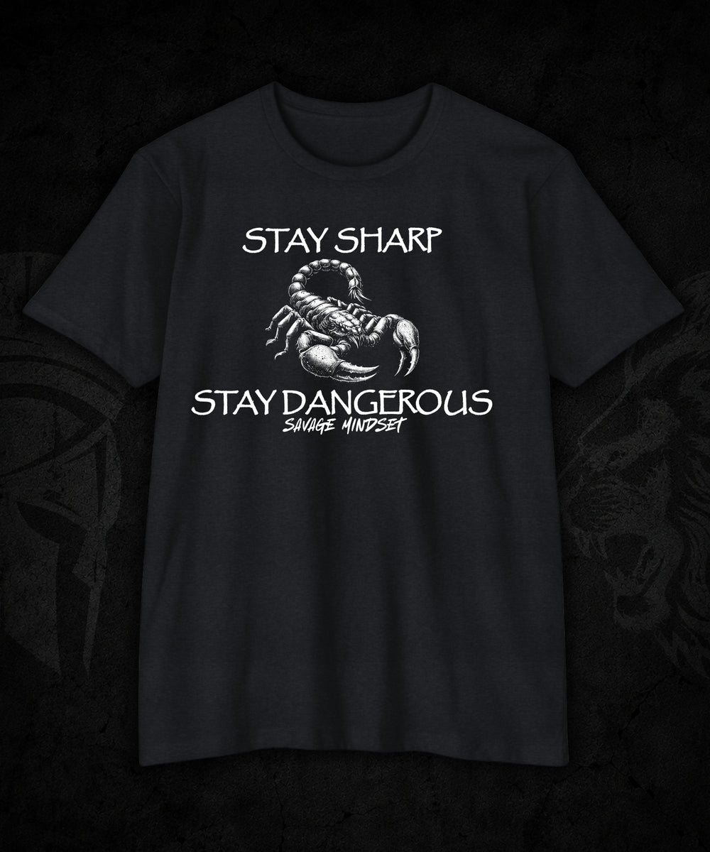 Stay Sharp. Stay Dangerous. | Men's Tee