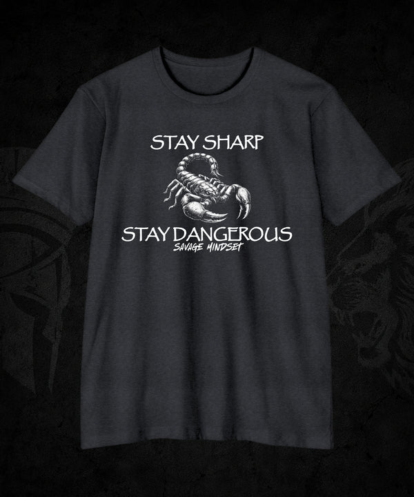 Stay Sharp. Stay Dangerous. | Men's Tee
