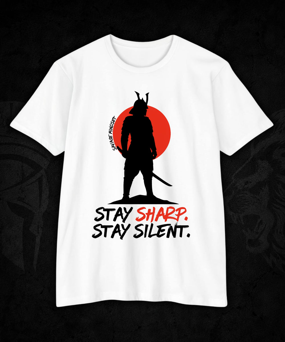 Stay Sharp Stay Silent | Men's Tee
